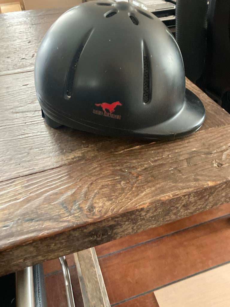 XS/S  paardrijcap zwart Red Horse, Ophalen of Verzenden
