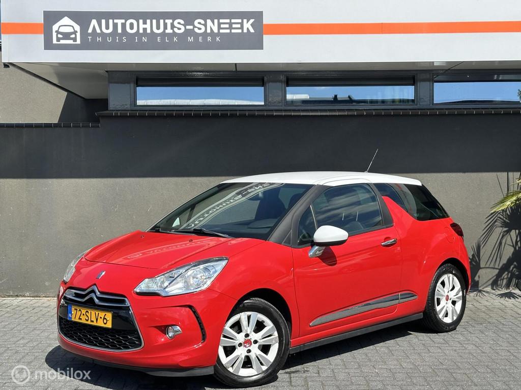 Citroen DS3 1.6 e-HDi So Chic / Netjes en rijdt goed, Auto's, Citroën, Bedrijf, Te koop, DS3, ABS, Airbags, Airconditioning, Alarm
