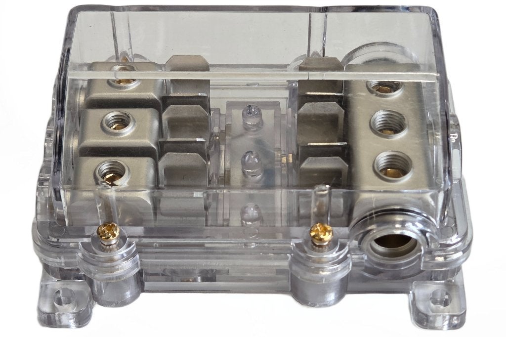 Goldline Gezekerde AGU Verdeelblok 20mm IN / 10mm UIT, ., Nieuw, Ophalen of Verzenden, .