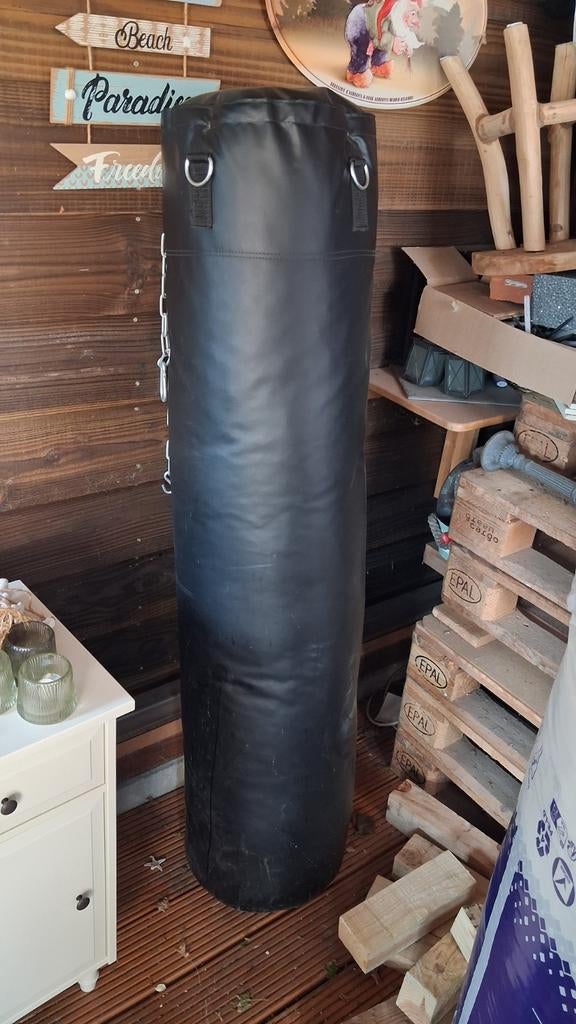Nieuwe Zwarte Zware Bokszak - Perfect voor Training!, Ophalen, Nieuw, Bokszak