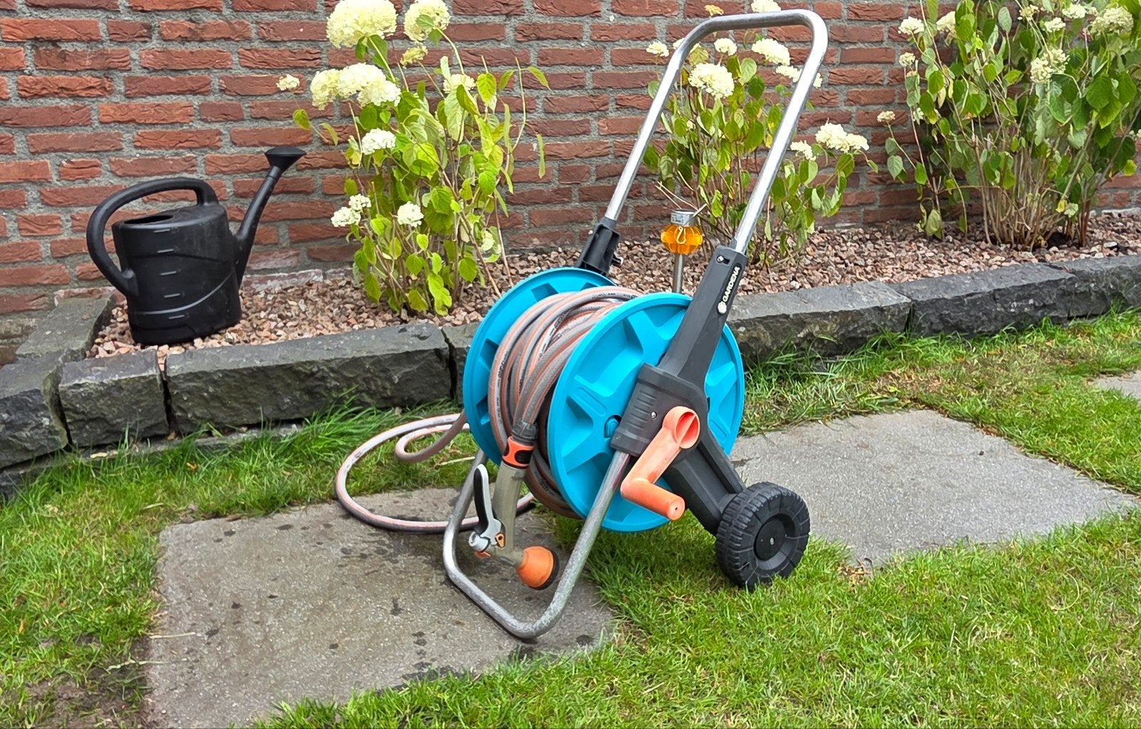 Gardena slanghaspel, Ophalen, Gebruikt, Tuinslanghaspel