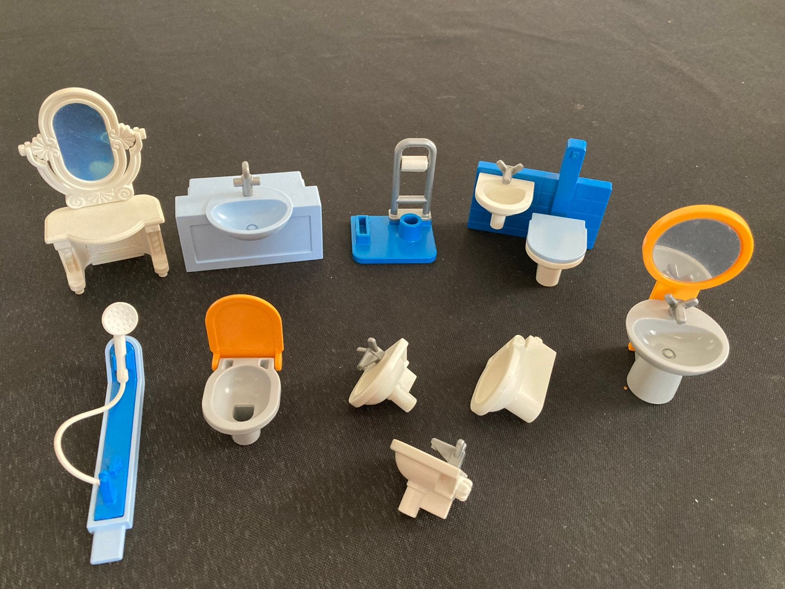Playmobil wastafel, wc ed…, Ophalen of Verzenden, Zo goed als nieuw