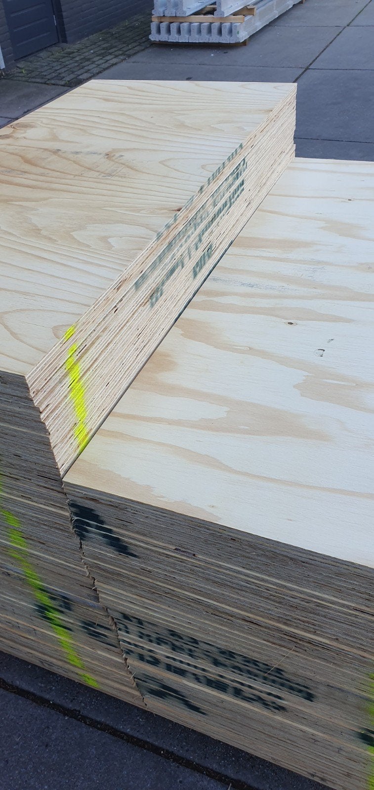 Ellioti pine 12mm, Doe-het-zelf en Verbouw, Ophalen, Minder dan 25 mm, Nieuw, 200 tot 250 cm