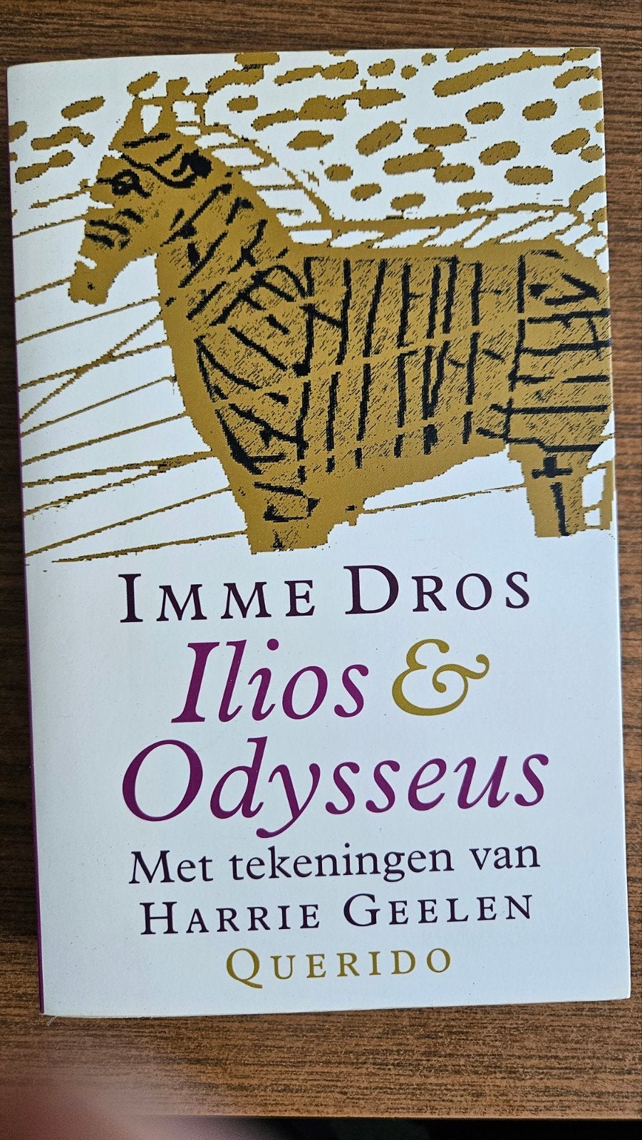 Ilios & Odysseus - Imme Dros (Querido), Boeken, Ophalen of Verzenden, Zo goed als nieuw, Imme Dros, Nederland