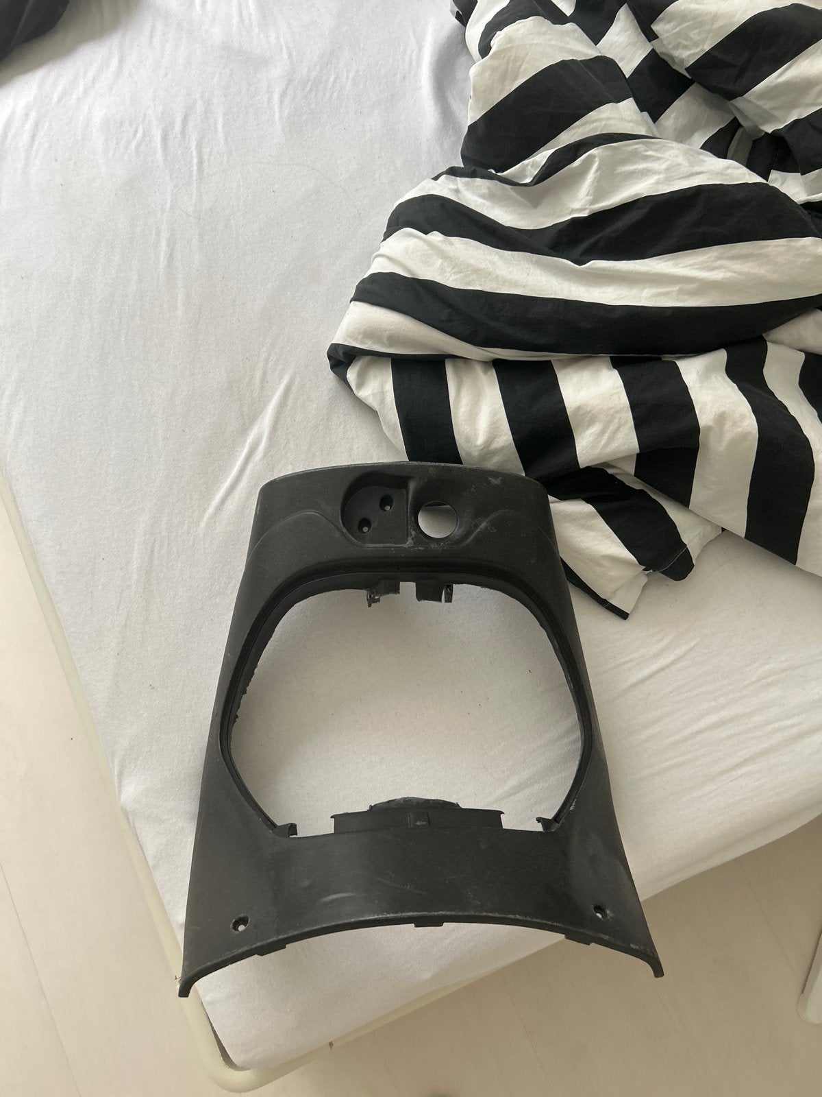 Zip binnenkap beenschild, Fietsen en Brommers, Brommeronderdelen | Scooters, Ophalen, Gebruikt, Kap, Piaggio