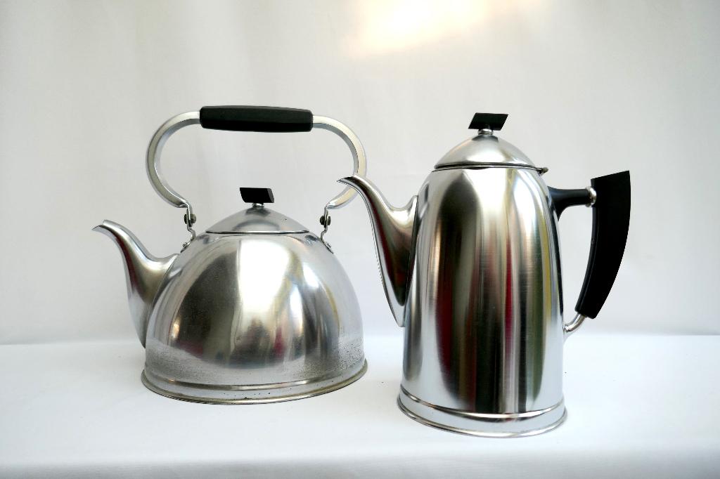 Demeyere - ketel en koffiekan - Art Deco België, Ophalen of Verzenden