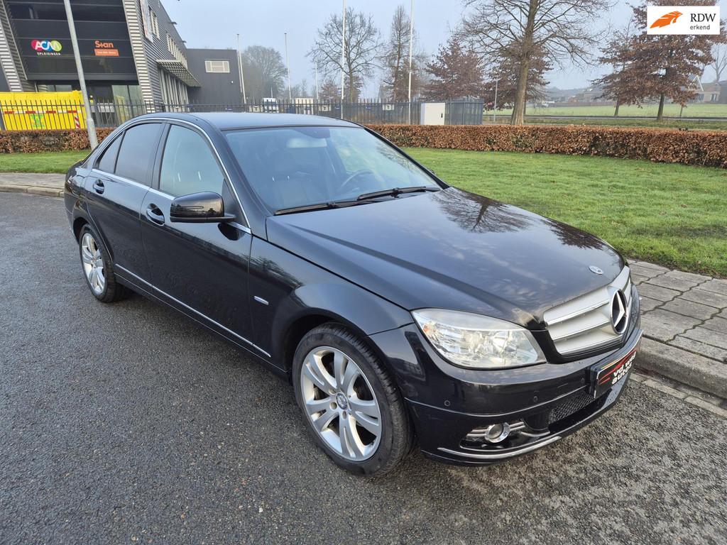 Mercedes-Benz C-klasse 180 K BlueEFFICIENCY Avantgarde, Auto's, Mercedes-Benz, Gebruikt, Zwart, 14 km/l, Handgeschakeld