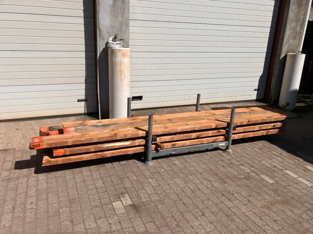 2de kans Vuren houten balken/gordingen, Ophalen, Gebruikt, Balk, Vuren