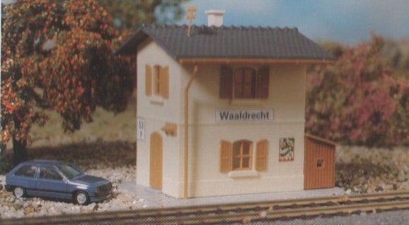 Pola 553 Seinhuis Waaldrecht, nieuw in OVP, HO, Overige merken, Wisselstroom, Brug, Tunnel of Gebouw, Nieuw