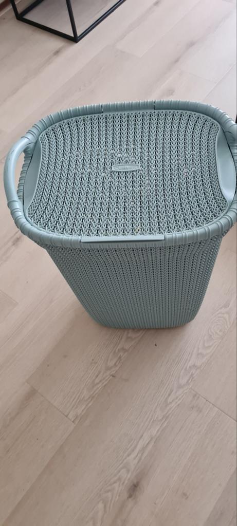 Curver wasmand, Ophalen, Zo goed als nieuw, Rechthoekig, Kunststof