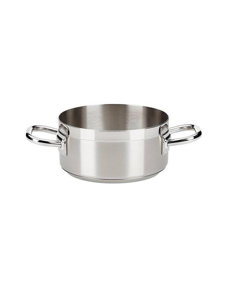 Nieuw | kookpan, zonder deksel | 20cm 2,9L | Lacor Chef luxe, Nieuw, Rvs, Keramische plaat, Ophalen