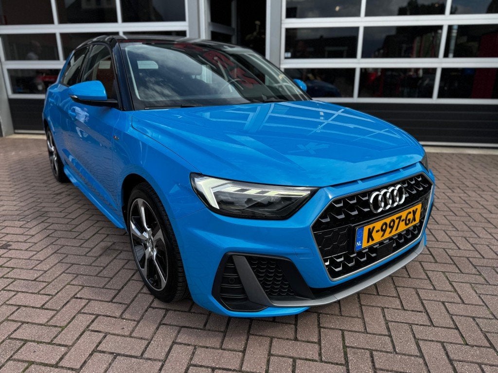 Audi A1  SPORTBACK 30 TFSI PRO LINE S / CARPLAY / CRUISE / M, Voorwielaandrijving, Euro 6, Blauw, 116 pk