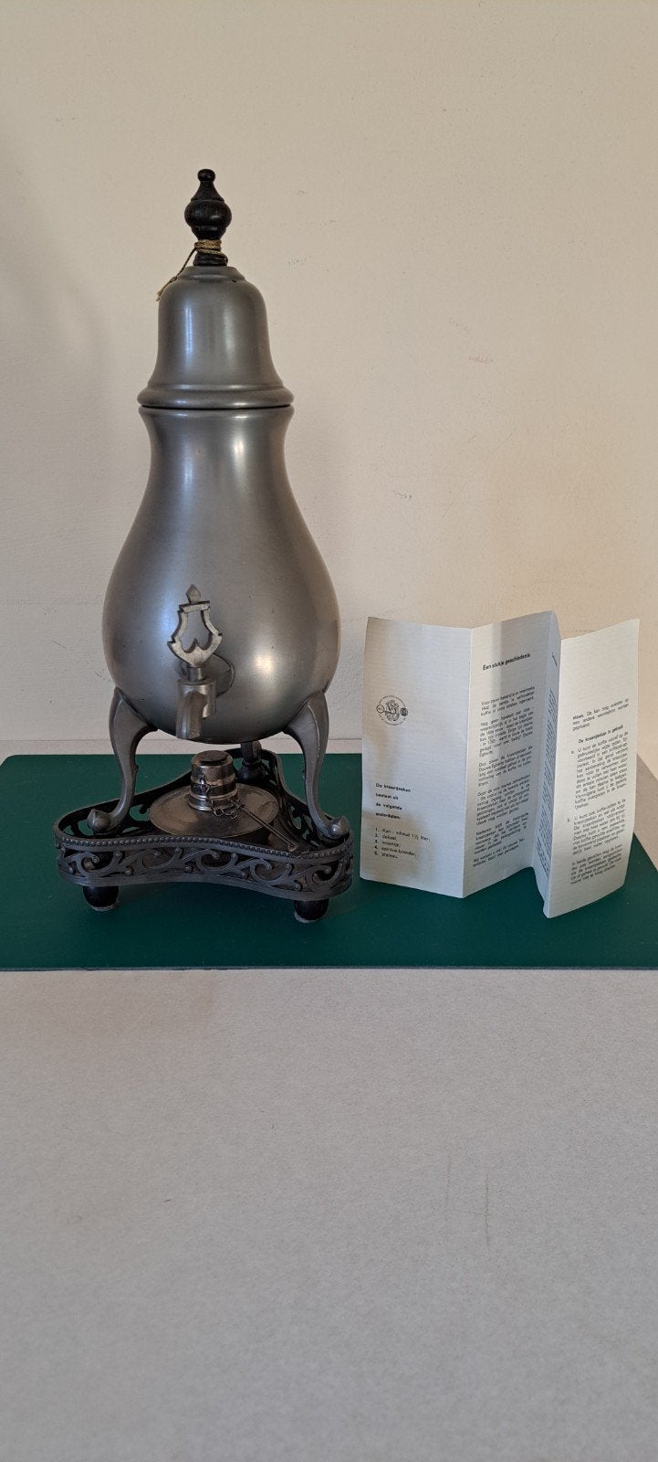 Tinnen Douwe Egberts kraantjeskan, Antiek en Kunst, Ophalen