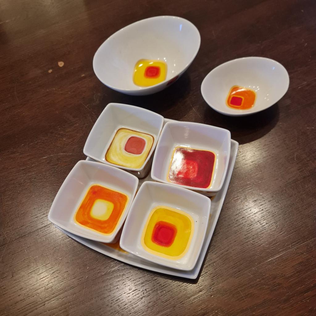 Multiple Choice Tapasschaaltjes, Huis en Inrichting, Keuken | Servies, Gebruikt, Ophalen of Verzenden, Schaal of Schalen, Overige stijlen
