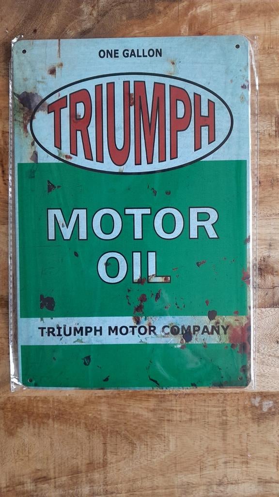 Metalen wandbord, Verzamelen, Ophalen of Verzenden, Nieuw, Auto's