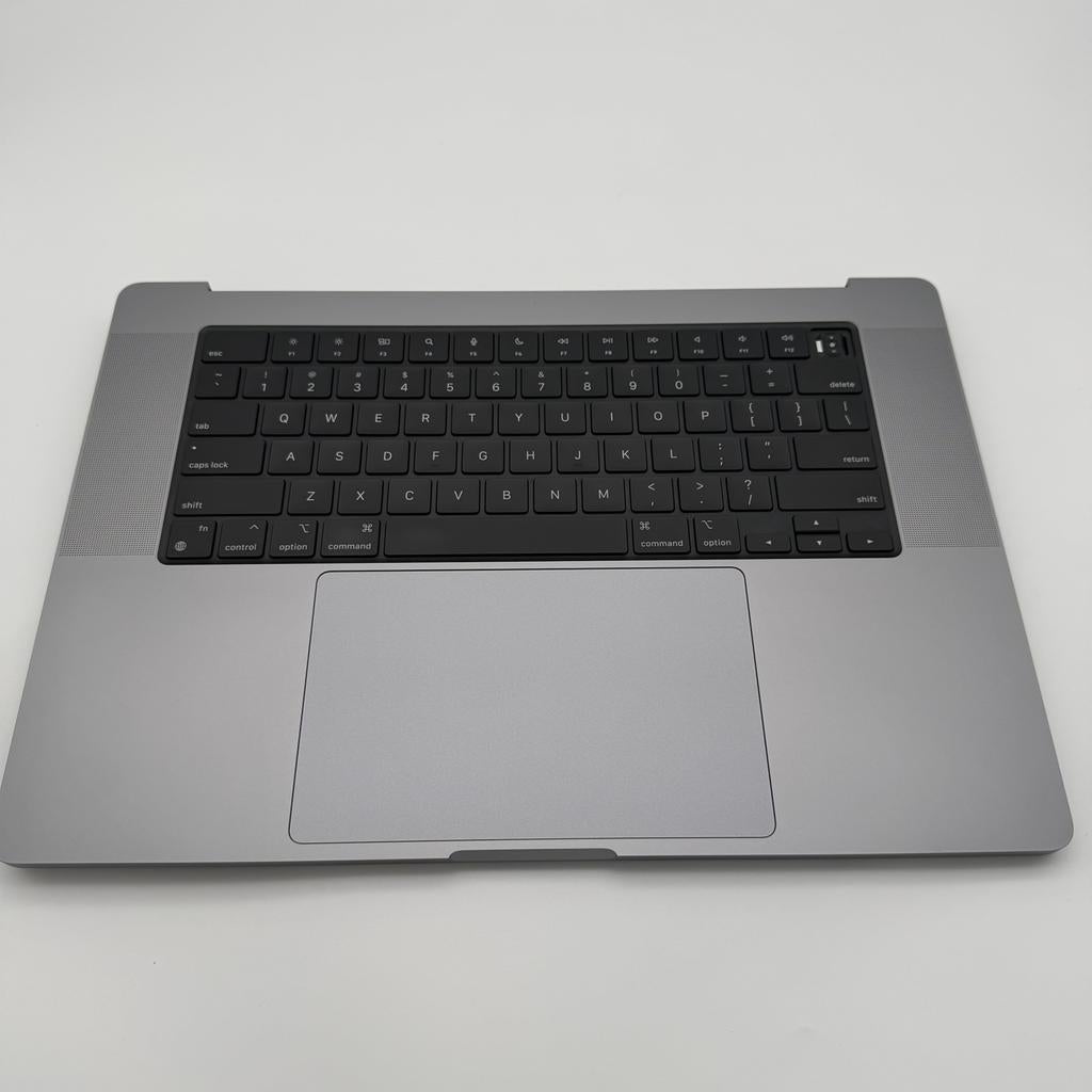 Volledige topcase Macbook pro 16” M1 A2485 Space grey, Apple, Ophalen of Verzenden, Info@apple.nl, Apple.nl