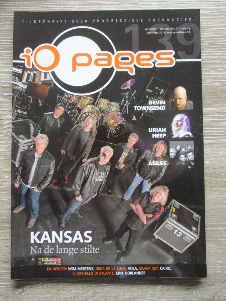 iO pages 139 - november 2016, Ophalen of Verzenden, Gelezen, Artiest