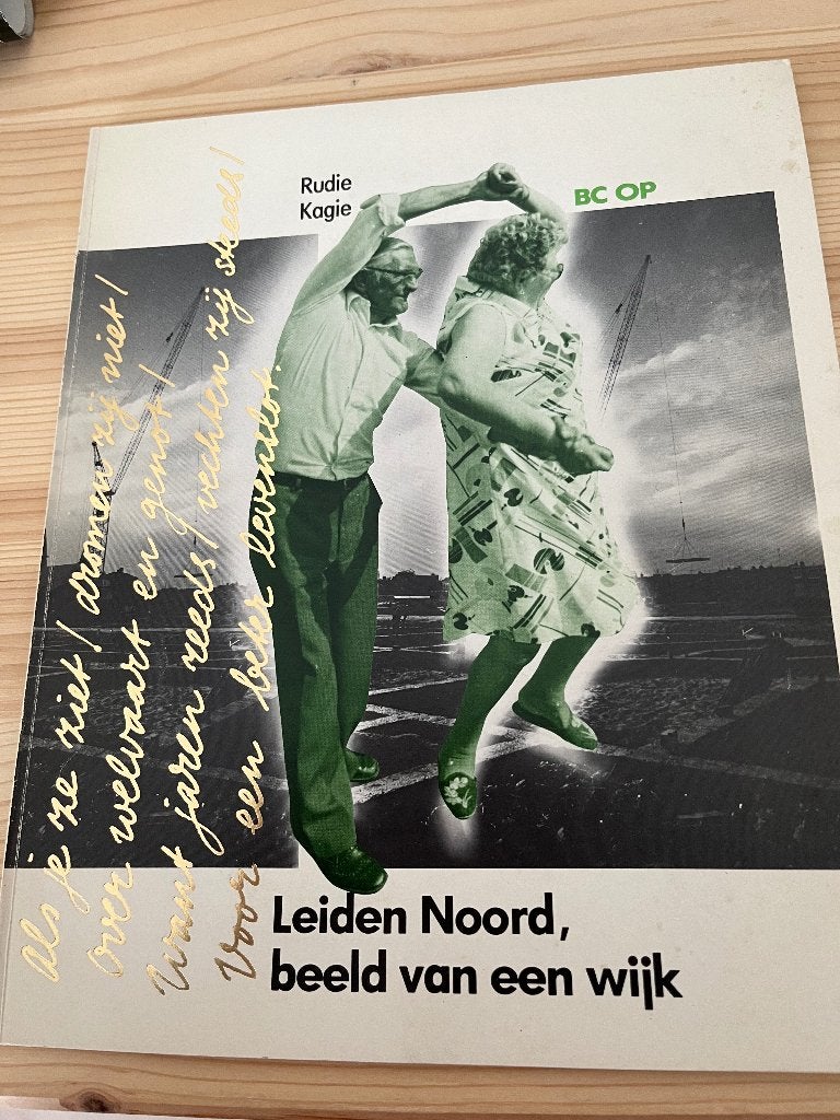 Leiden Noord, beeld van een wijk, 20e eeuw of later, Ophalen of Verzenden, Zo goed als nieuw, Rudie Kagie