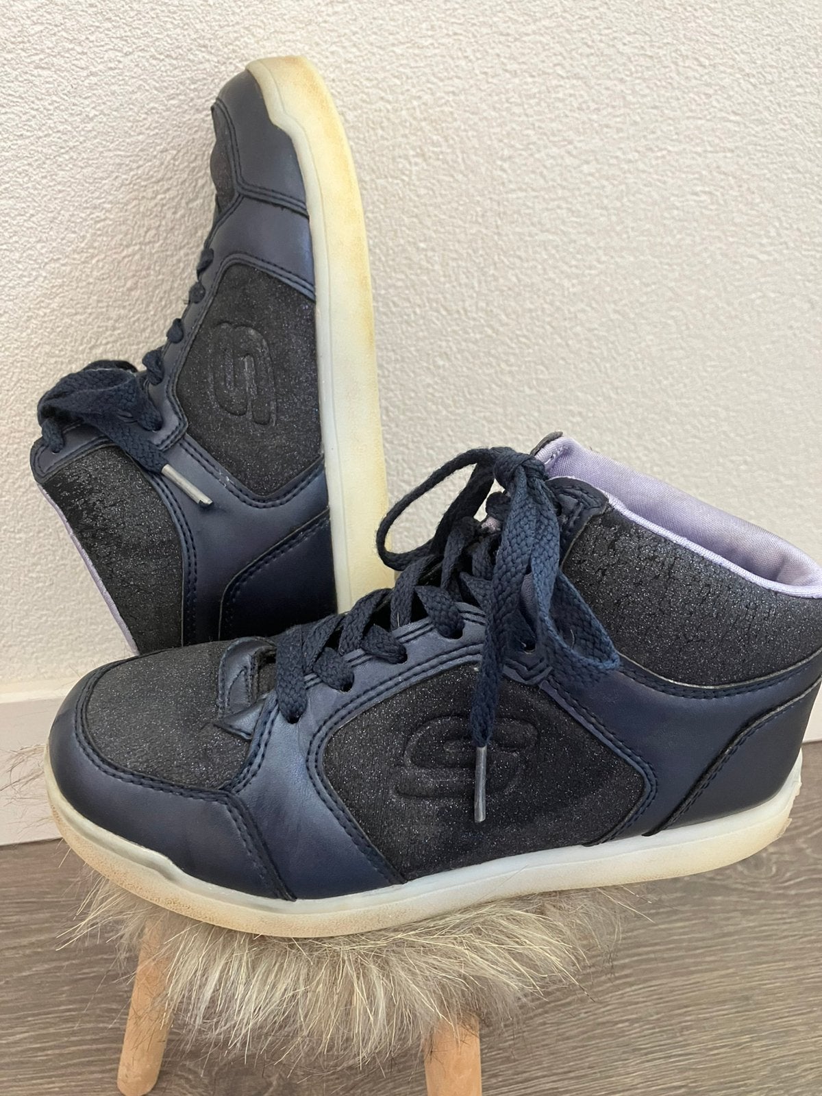 Skechers 32 blauw, Gebruikt, Meisje, Schoenen, Ophalen of Verzenden