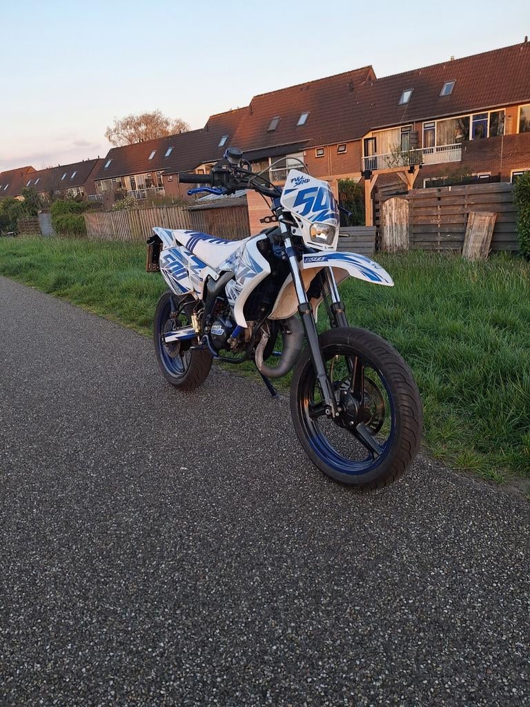Schakelbrommer malaguti xsm50, Ophalen, 6 versnellingen, Gebruikt, Yamaha