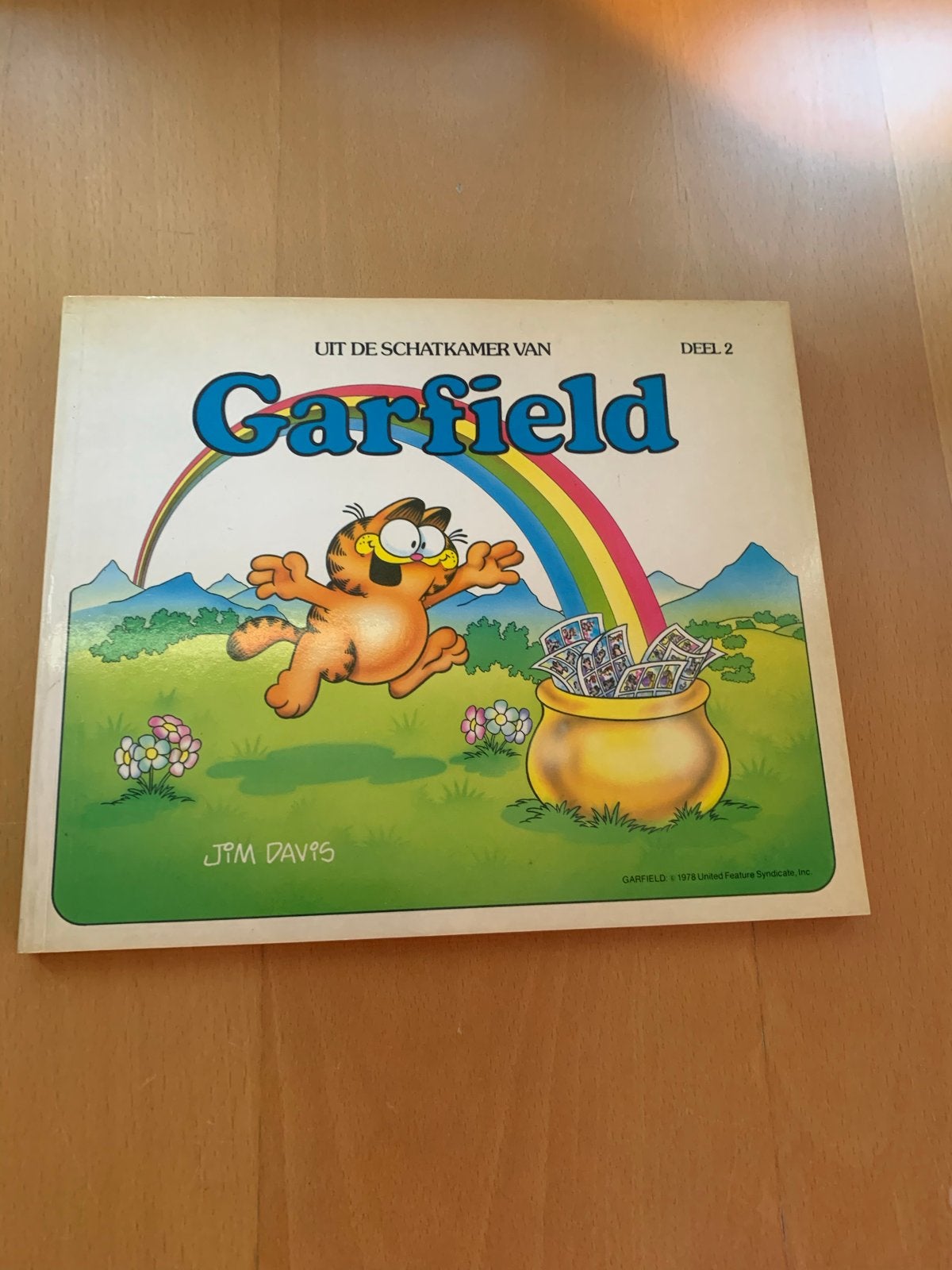 Garfield: Uit de Schatkamer van Garfield - Deel 2, Eén stripboek, Ophalen of Verzenden, Gelezen