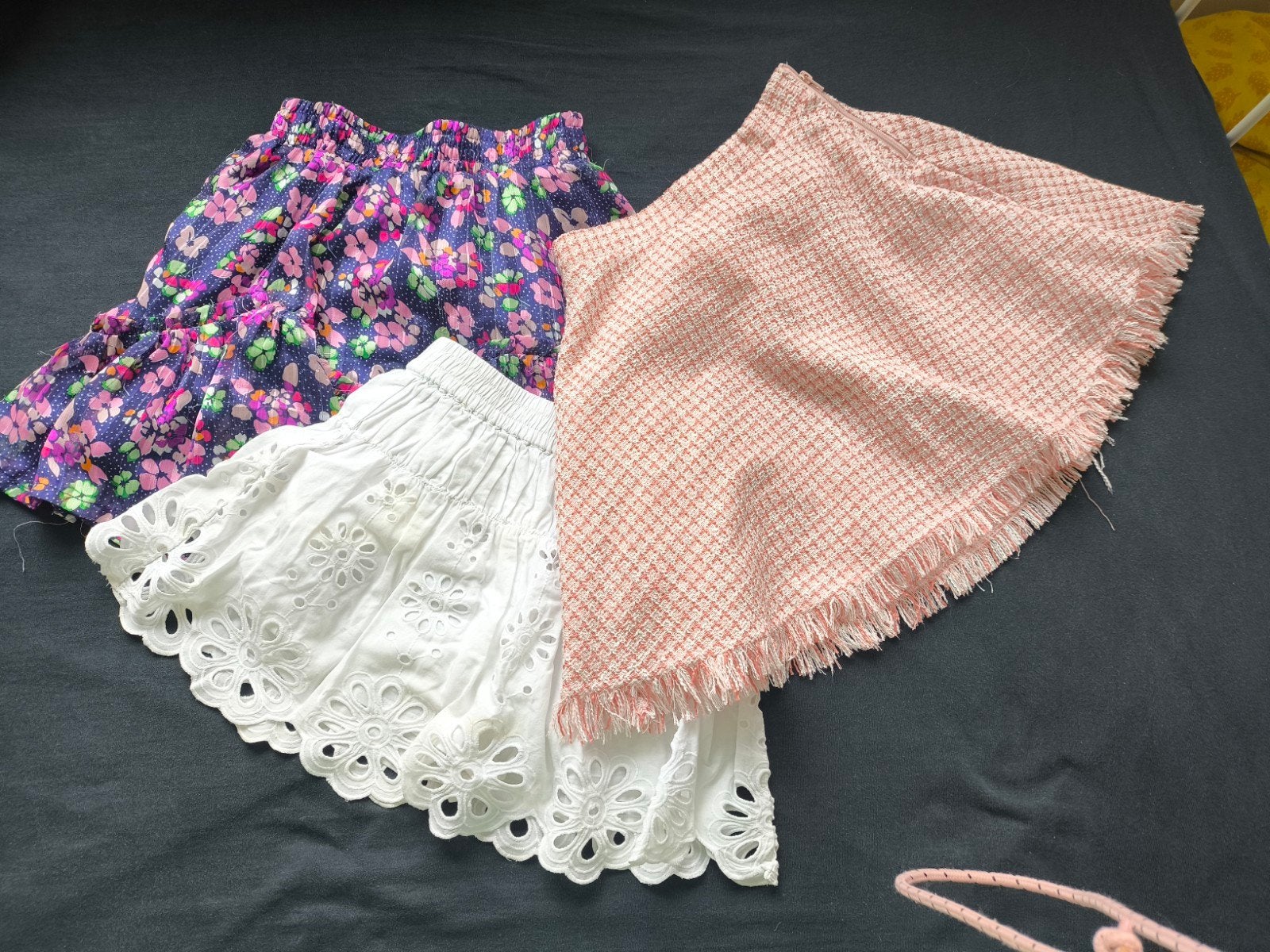Set van 3 meisjesrokjes, diverse stijlen, Kleding | Dames, Ophalen of Verzenden, Gedragen, Meerkleurig, Boven de knie