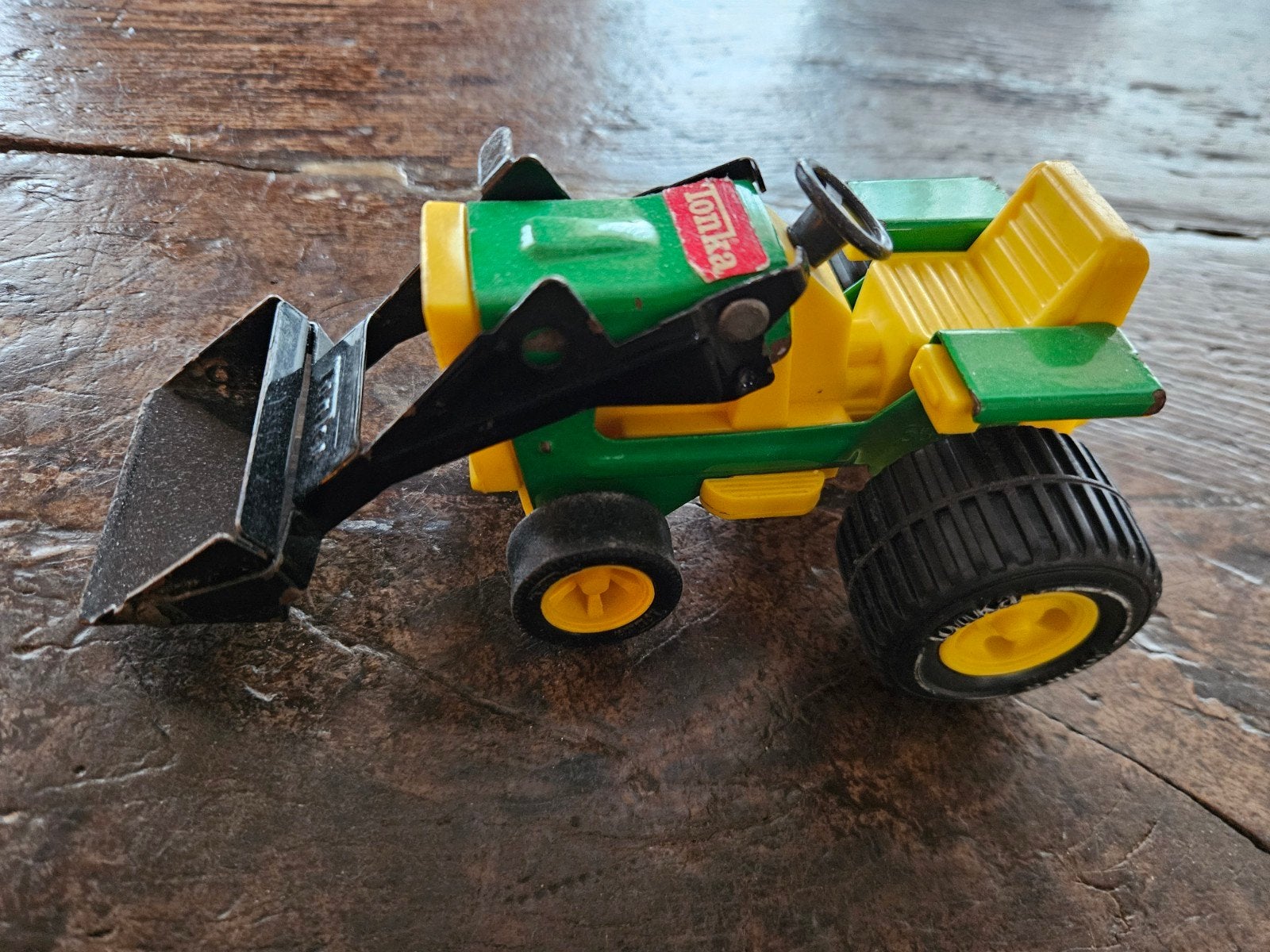 Vintage Tonka Tractor met Loader - Model 581 (1975), Verzamelen, Ophalen of Verzenden, Gebruikt