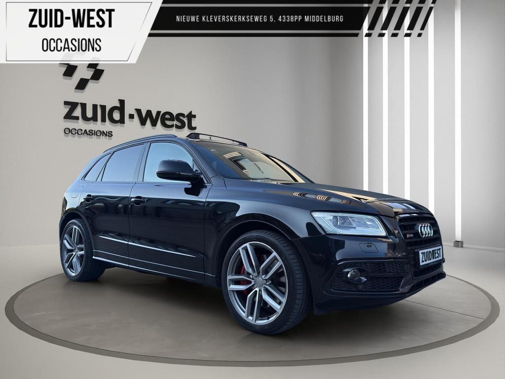 Audi Q5 3.0 TDI SQ5 quattro Pro Line Pano B&O Keyless 326 PK, Auto's, Automaat, Euro 5, Gebruikt, Zwart