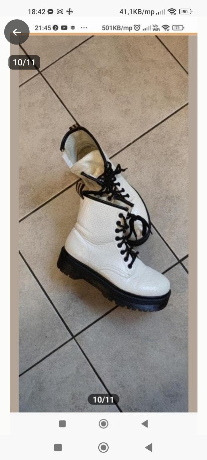 SUPER ME nieuwe staat wit leer bots maat 37, Ophalen of Verzenden, Zo goed als nieuw, Wit, Sneakers of Gympen