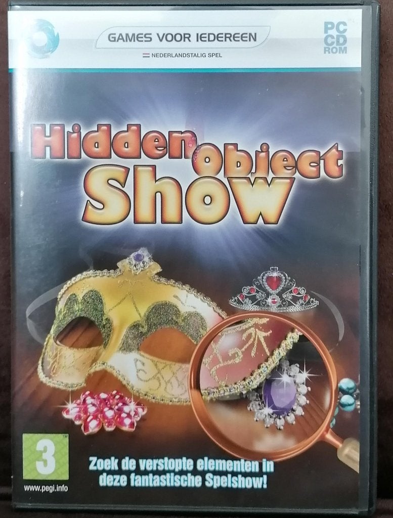 PC CD ROM Hiden Object Show, 1 speler, Ophalen of Verzenden, Zo goed als nieuw, Vanaf 3 jaar