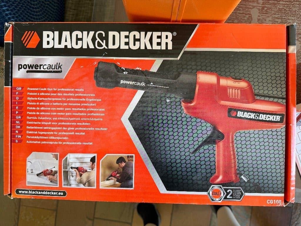 Kitspuit elektrisch Black & Decker CG 100-XJ, Ophalen of Verzenden, Gebruikt, Overige typen, Overige merken