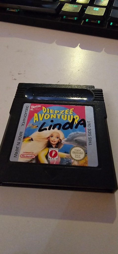 Barbie Diepzee avontuur Gameboy color, Avontuur en Actie, Gebruikt, 1 speler, Ophalen of Verzenden