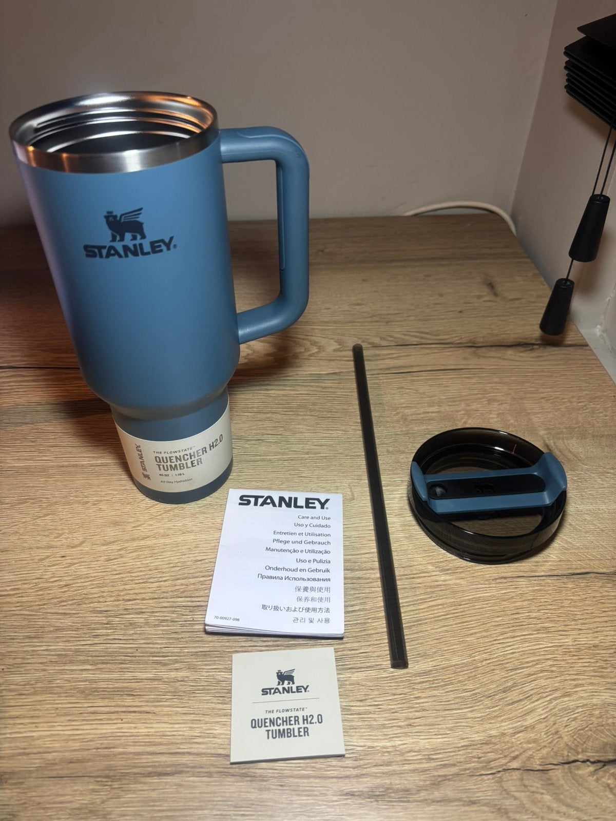 Stanley Quencher H2.0 Tumbler 1.18L 40oz Blue Spruce, Ophalen of Verzenden, Nieuw