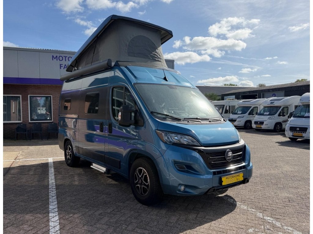 Hymer Free 540 Hefdak | AUT | NL+NAP, Automaat, Buscamper of Camperbus, Fiat, Diesel