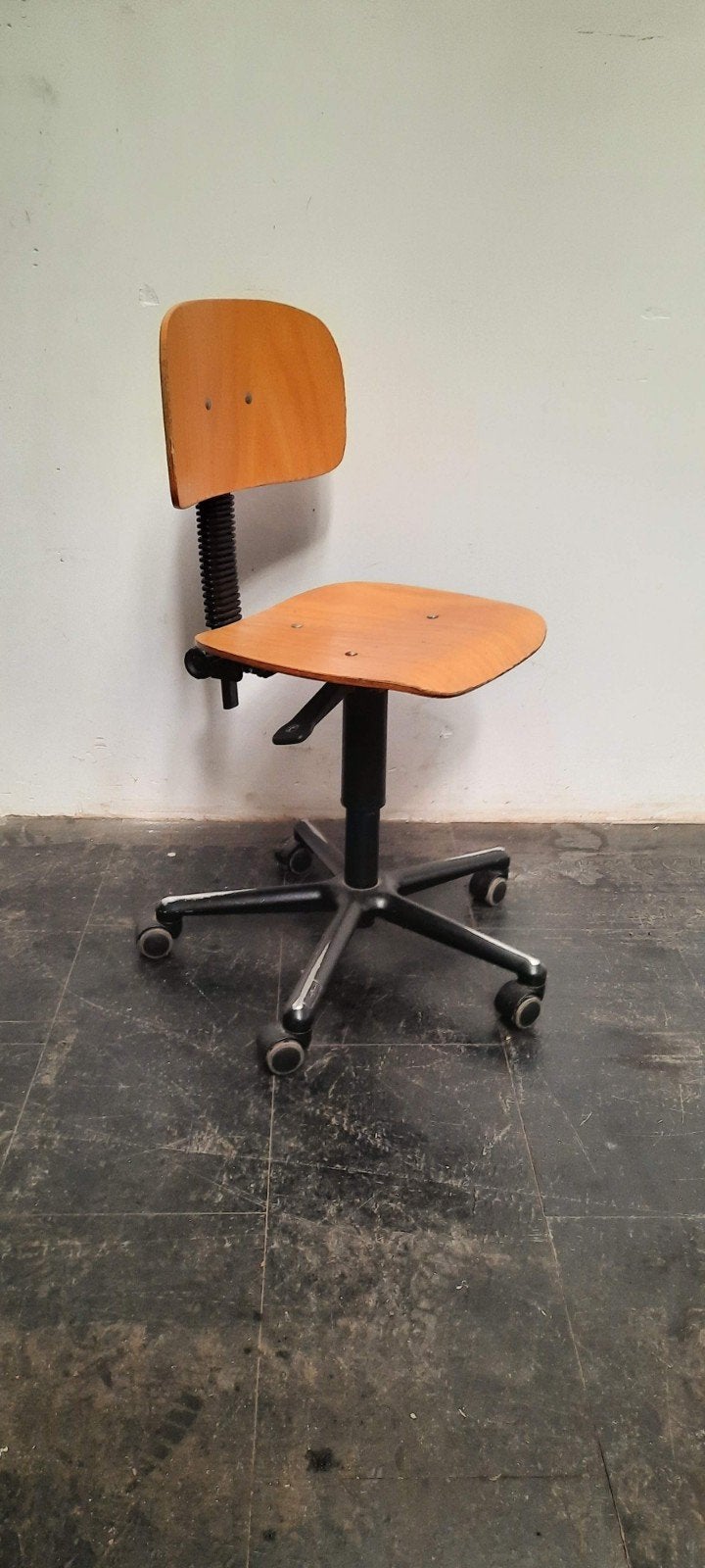Bureaustoelen 6 stuks retro, Huis en Inrichting, Bureaustoelen, Ophalen, Gebruikt, Overige kleuren