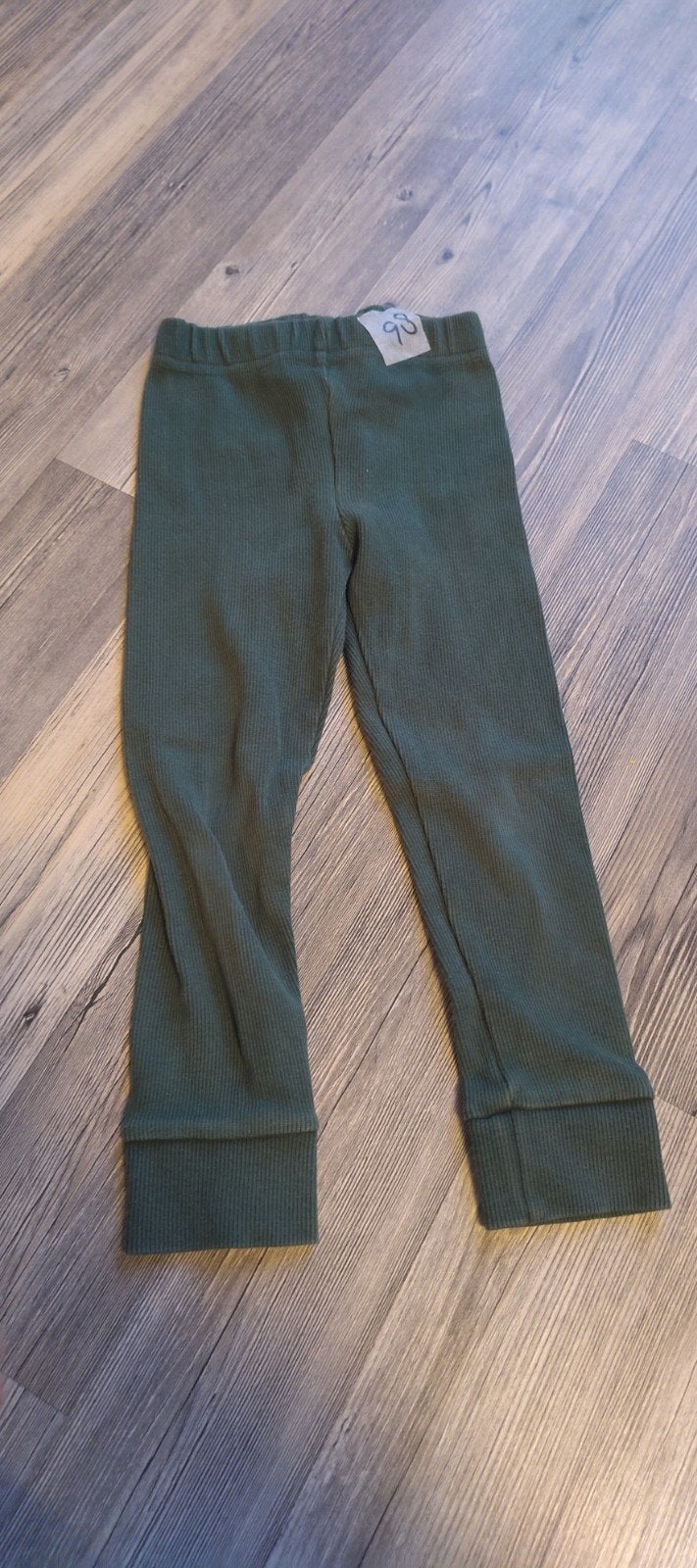 Groene ribbroek maat 98, Broek, Jongen of Meisje, Ophalen of Verzenden, Zo goed als nieuw