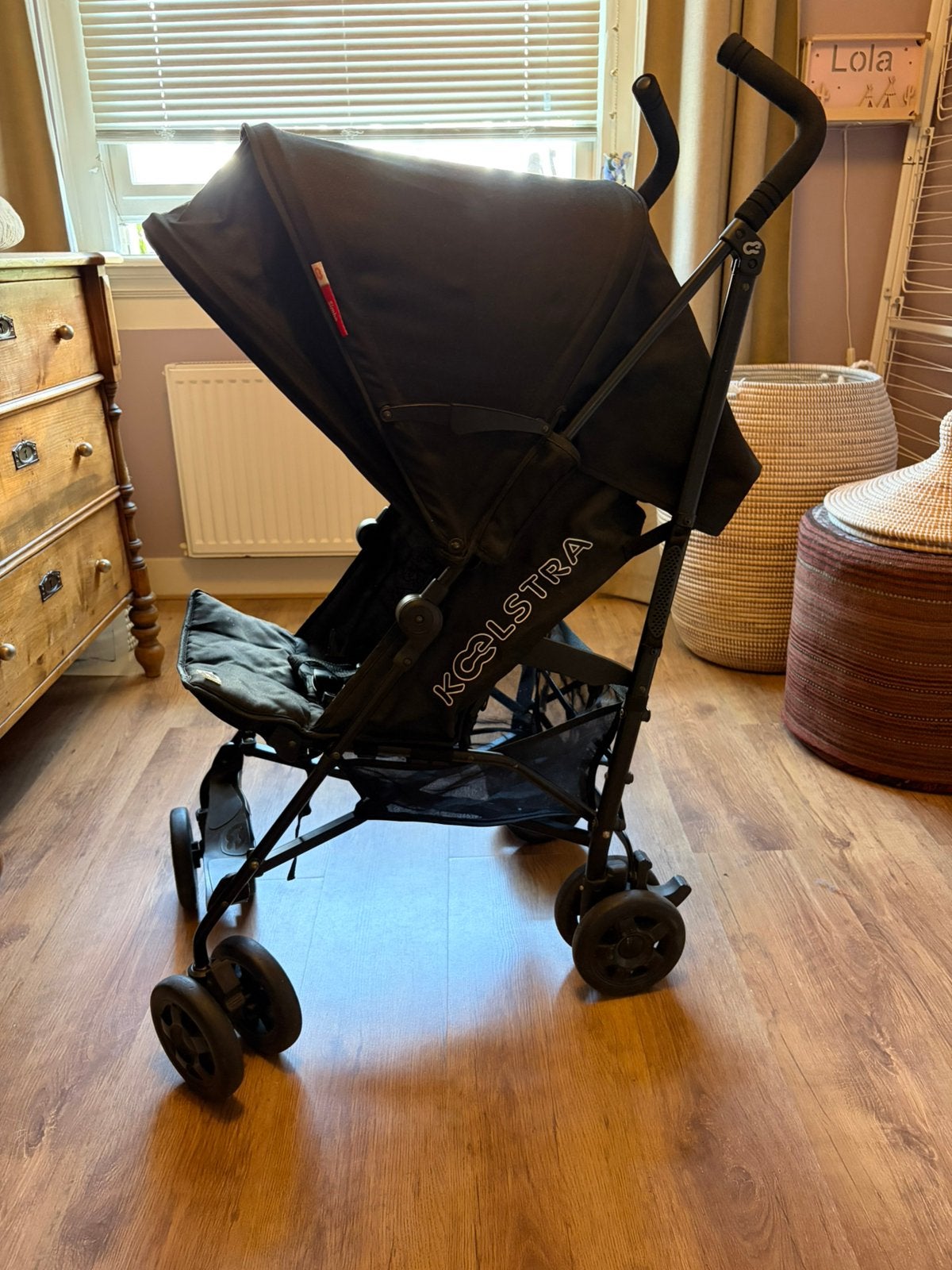 Koelstra buggy Simba zwart, Kinderen en Baby's, Ophalen, Gebruikt, Koelstra