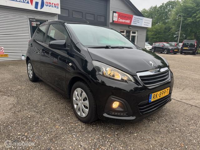 Peugeot 108 1.0 e-VTi Active OrgNL Auto+N.A.P!, Stof, Gebruikt, 4 stoelen, Zwart
