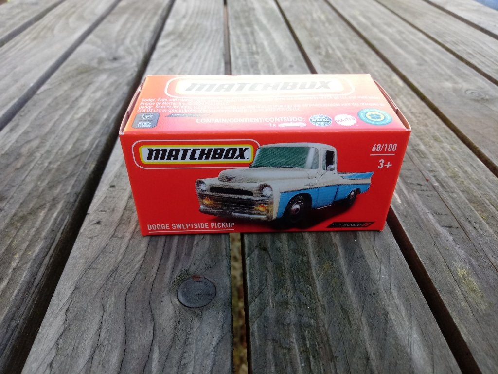 Dodge Sweptside Pick Up Matchbox, Ophalen, Nieuw, Auto