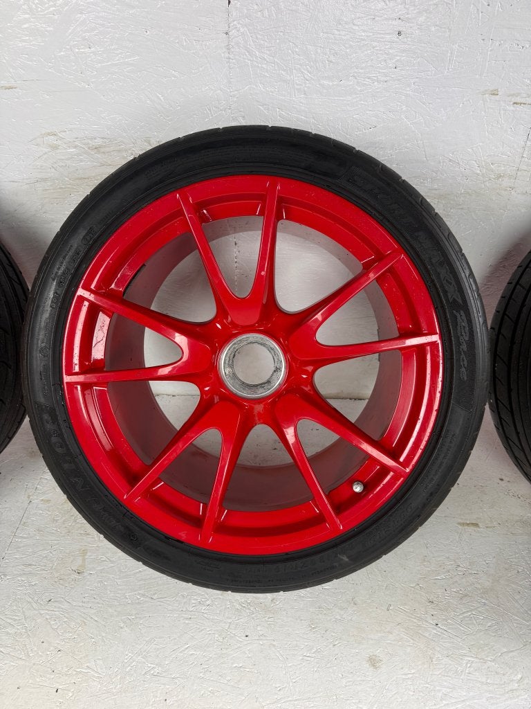 Originele Porsche GT3 RS 997 19? center lock breedset Tpms, Gebruikt, Niet ingevuld, Personenwagen, Niet ingevuld