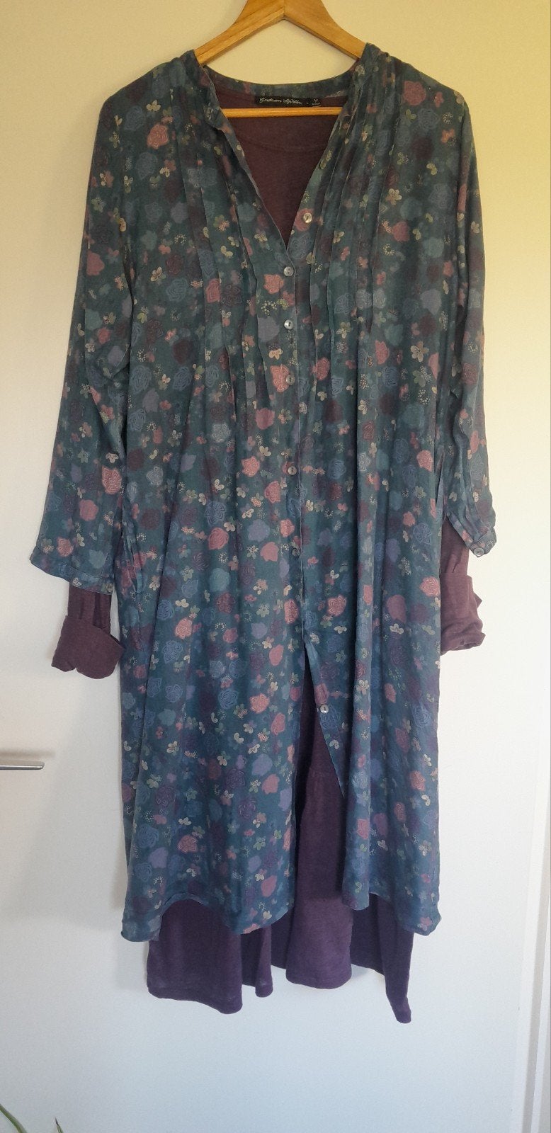Gudrun Sjoden set, onderjurk L, tuniek, S, Maat 38/40 (M), Meerkleurig, Ophalen of Verzenden, Onder de knie
