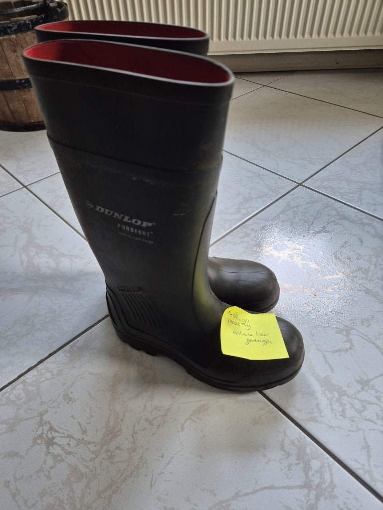 Laarzen dunlop purofort, Tuin en Terras, Ophalen, Heren, Dunlop, Laarzen