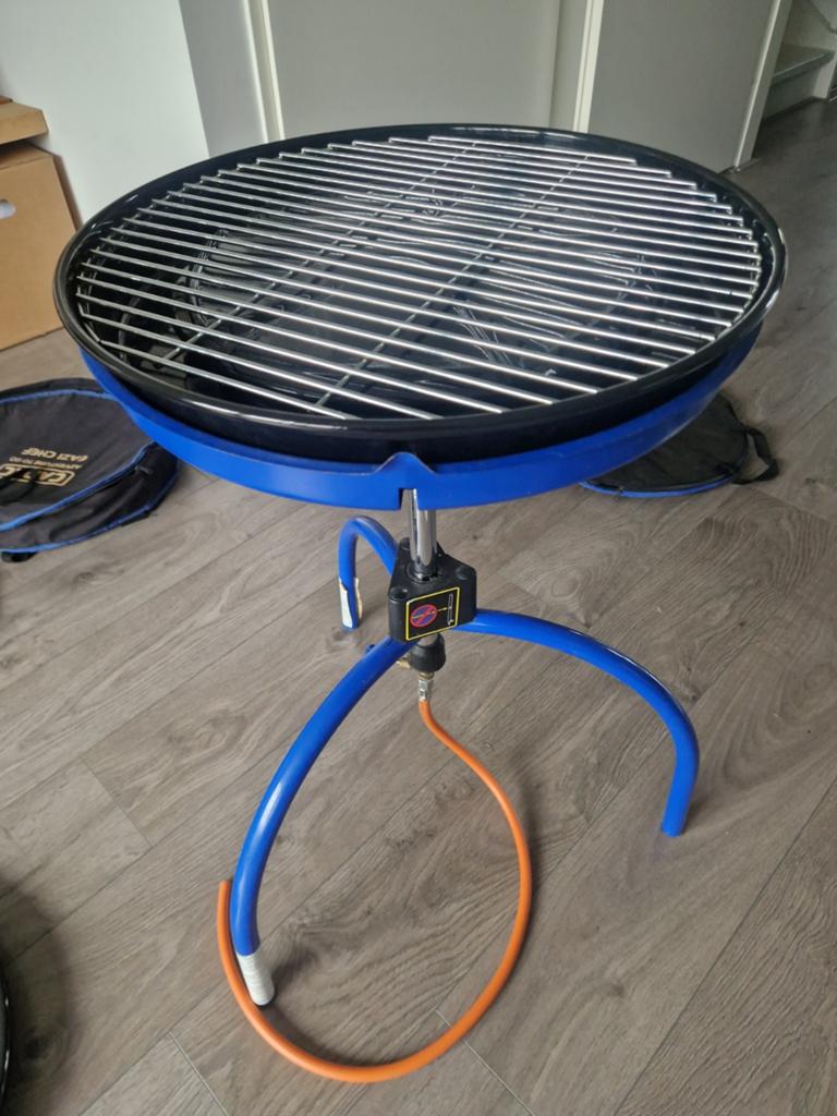 Cadac skottelbraai met diverse pannen, Ophalen, Gebruikt