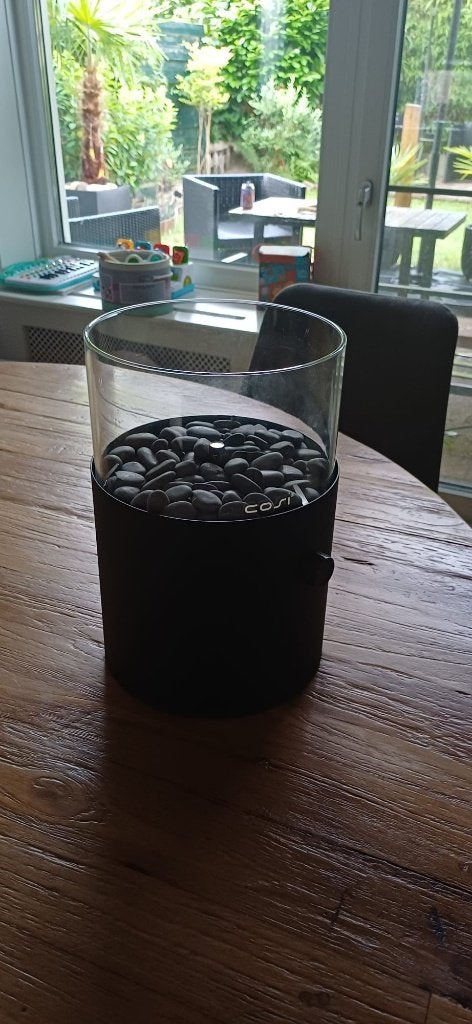 Cosi Cosiscoop Original Bio-Ethanol Sfeerhaard Zwart, Ophalen of Verzenden, Zo goed als nieuw
