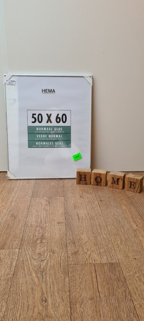 Wissellijst - 50x60 cm, Ophalen, Met ophangsysteem, Clicklijst, Nieuw