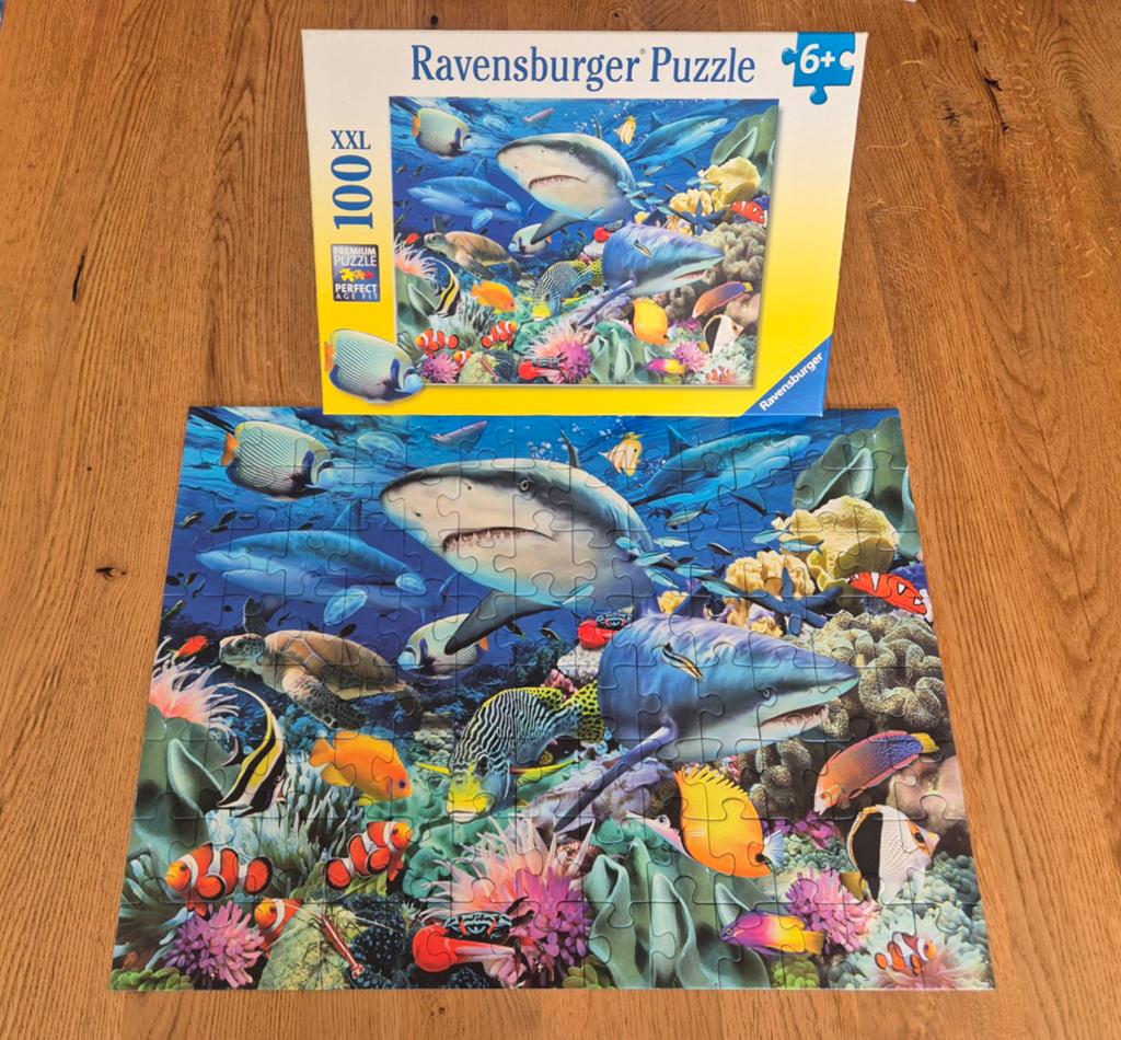 Oceaan puzzel van 100 stukjes, Ophalen of Verzenden, Meer dan 50 stukjes, 6 jaar of ouder