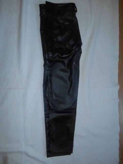 Rock Style PU-leren broek  Heren kunstleer Slim Fit skinny , Kleding | Heren, CM, Verzenden, Zwart, Maat 56/58 (XL)