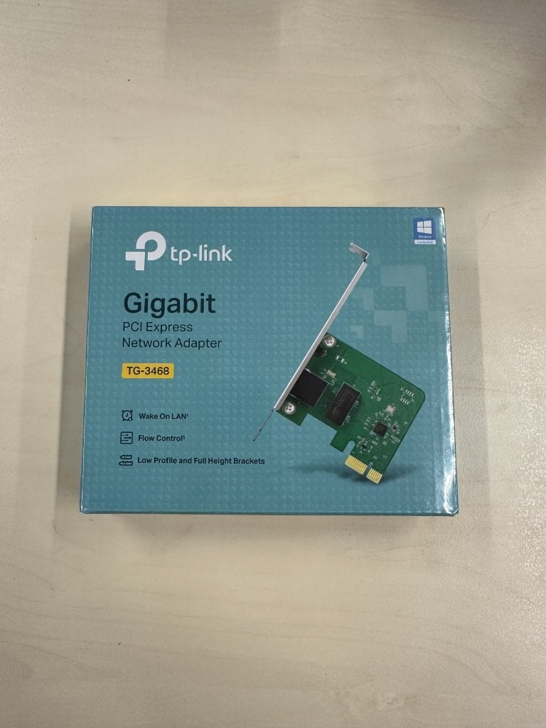 TP-Link gigabit PCI Express Network Adapter (TG-3468), Computers en Software, Netwerkkaarten, Ophalen of Verzenden, Nieuw, Intern
