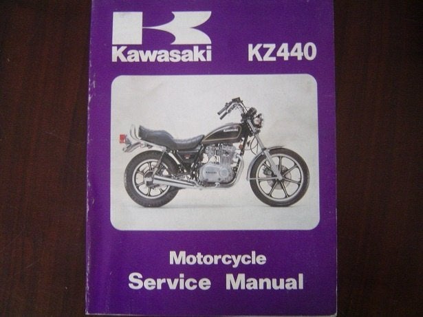 Kawasaki KZ440 LTD 1979 - 1980 motorcycle service manual, Motoren, Ophalen of Verzenden, Kawasaki