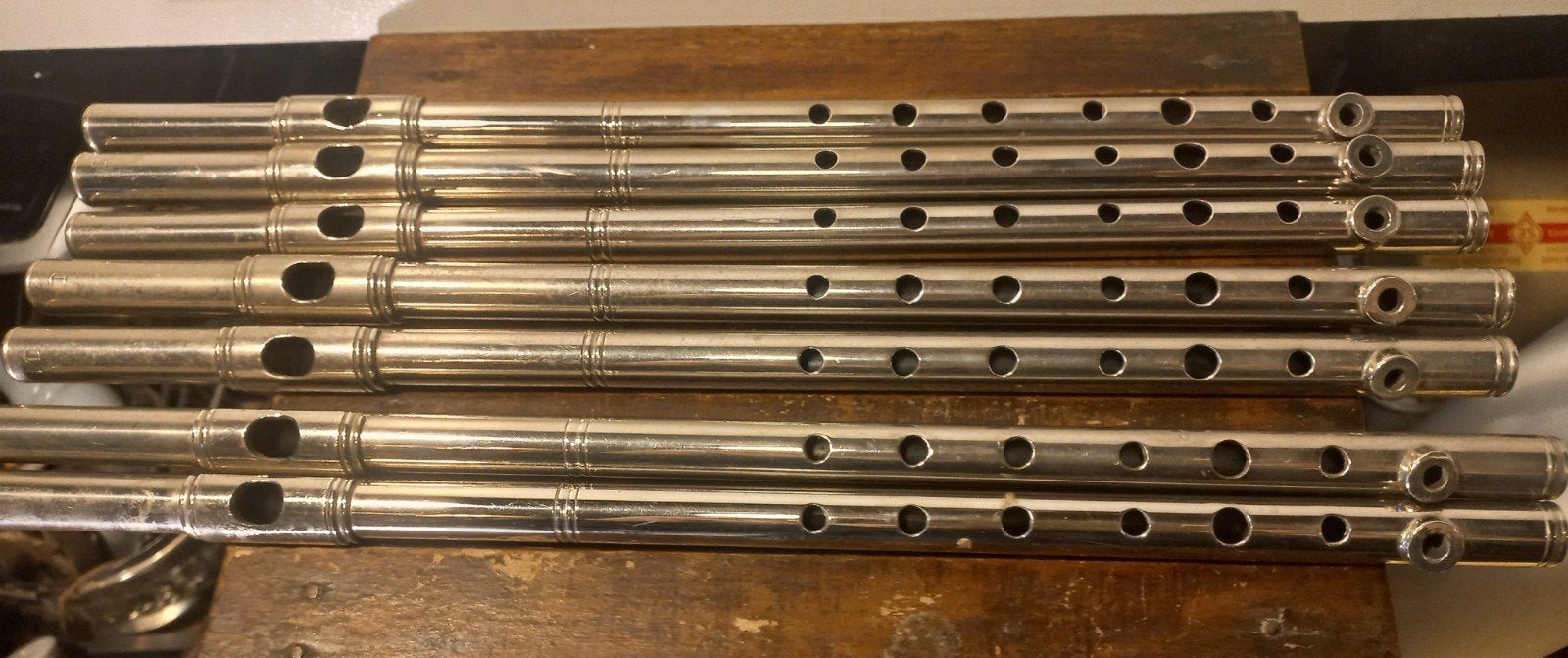 7x dwarsfluit/piccolo, Muziek en Instrumenten, Blaasinstrumenten | Dwarsfluiten en Piccolo's, Ophalen